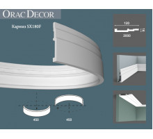 Плинтус SX180F Гибкий Orac Decor 