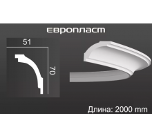 Карниз Европласт 1.50.160 Гибкий